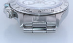 1998 UNPOLISHED PUNCHED PAPERS Rolex 16520 Zenith Daytona White Watch Box