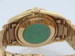 UNPOLISHED Rolex President 36mm Champagne Double Quick Gold Watch 18238 Patina