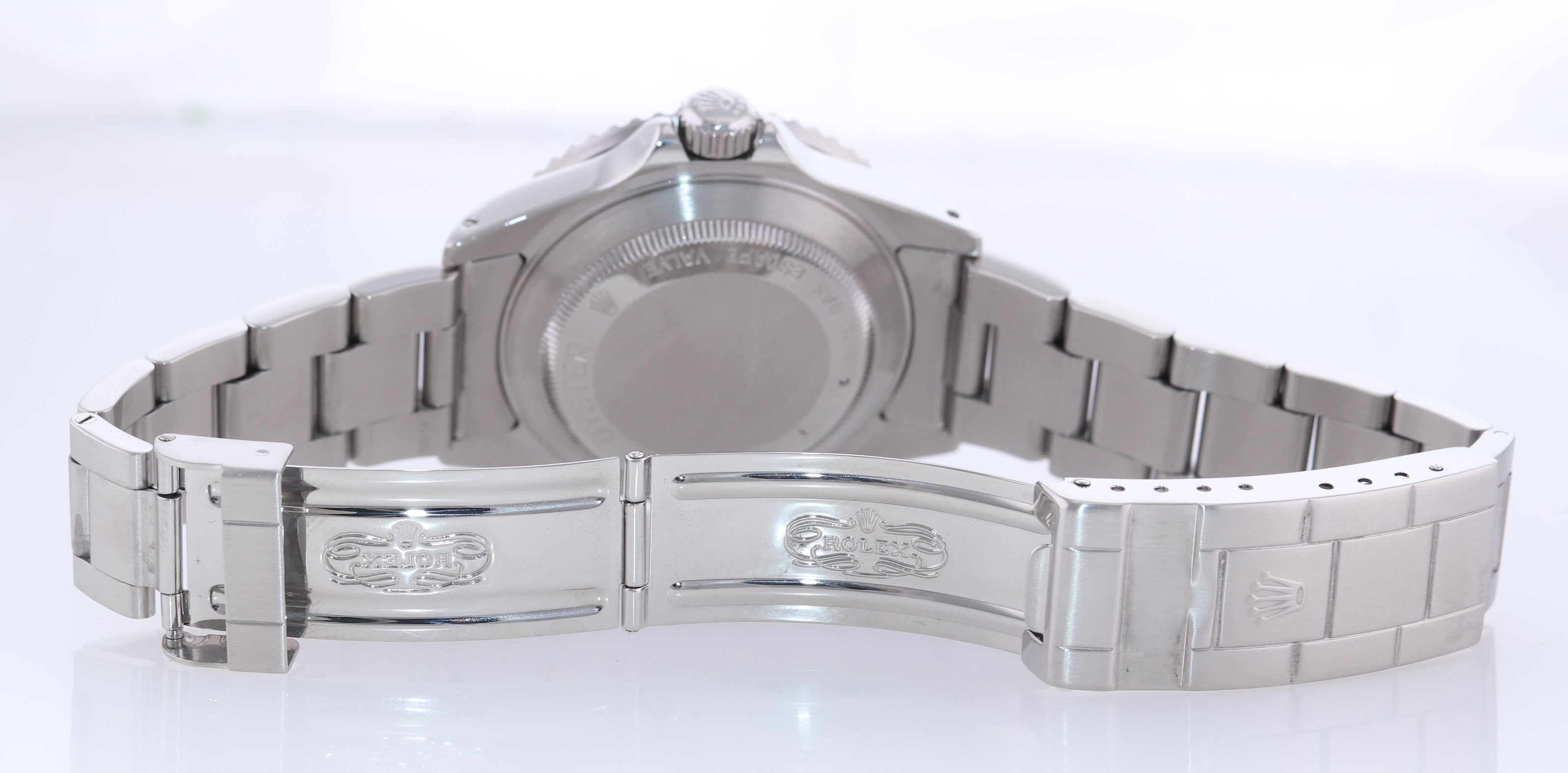 PAPERS Rolex Sea-Dweller Steel Date 16600 40mm Date Black Diver Watch Box