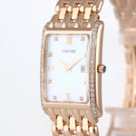Concord Veneto 18k Rose Gold Diamond 52-46-1441 MOP Quartz 25mm Watch Box Papers