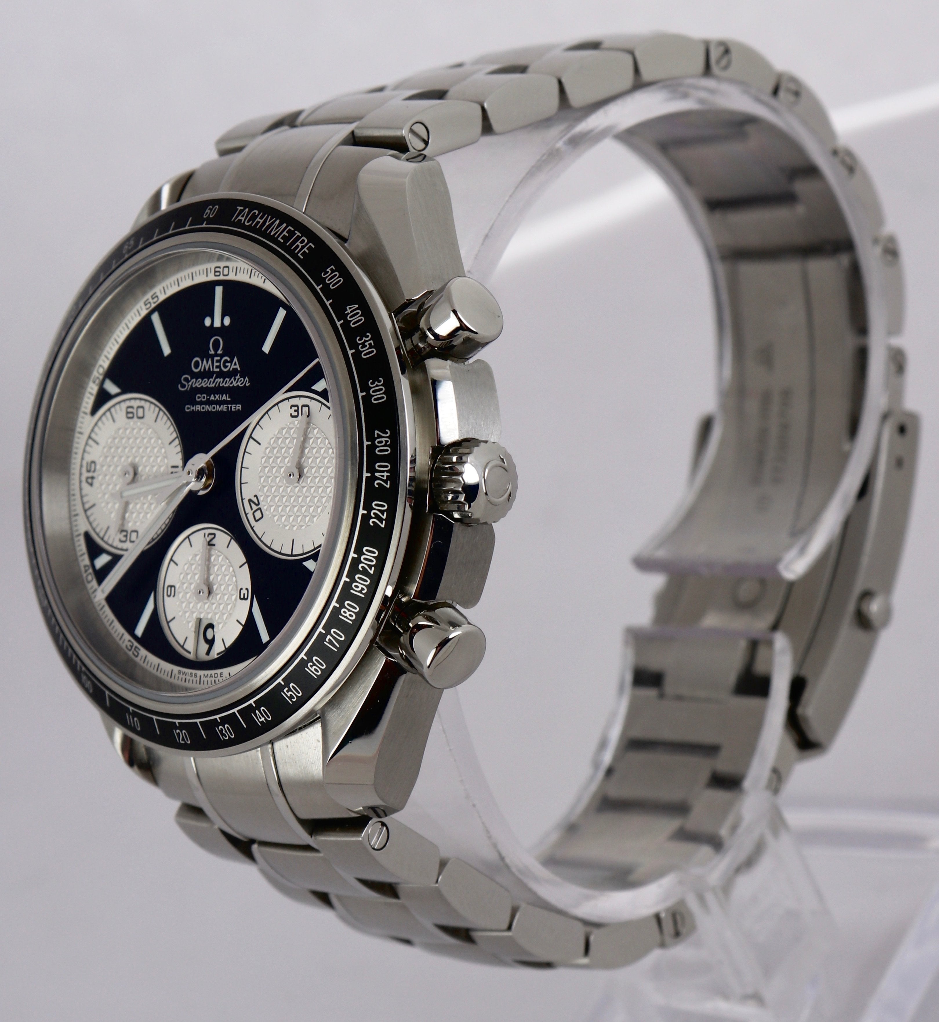 MINT Omega Speedmaster Stainless Racing Chronograph 40mm 326.30.40.5001.002