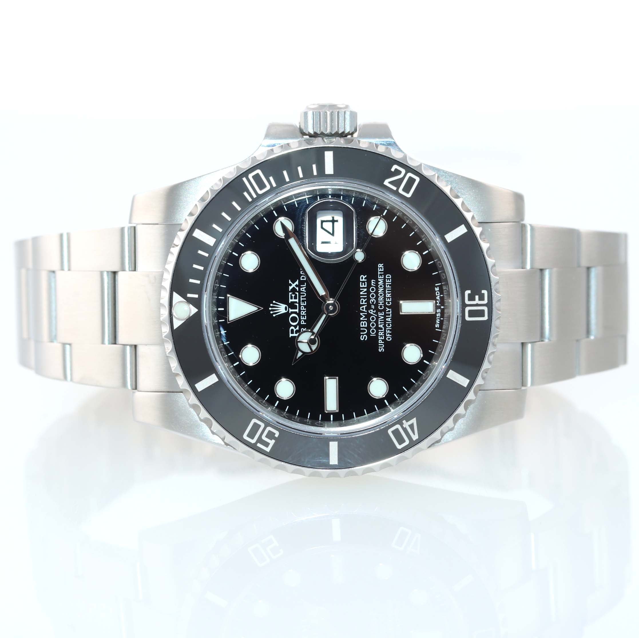 2017-2019 Rolex Submariner Date 116610 Steel Black Ceramic Bezel Watch Box