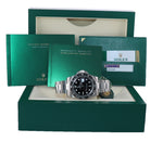 2014 PAPERS Rolex GMT Master II 116710LN Steel Ceramic Black Ceramic Watch Box