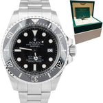Rolex Sea-Dweller Deepsea Stainless Steel 44mm Black Date Dive Watch 116660 BOX