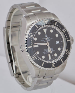 Rolex Sea-Dweller Deepsea Stainless Steel 44mm Black Date Dive Watch 116660 BOX