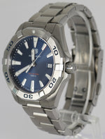 TAG Heuer Aquaracer Blue Stainless Steel Date 41mm Quartz Watch WBD1112.BA0928