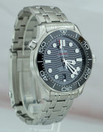 MINT Men's Omega Seamaster Diver 300M 42mm Black Wave Watch 210.30.42.20.01.001