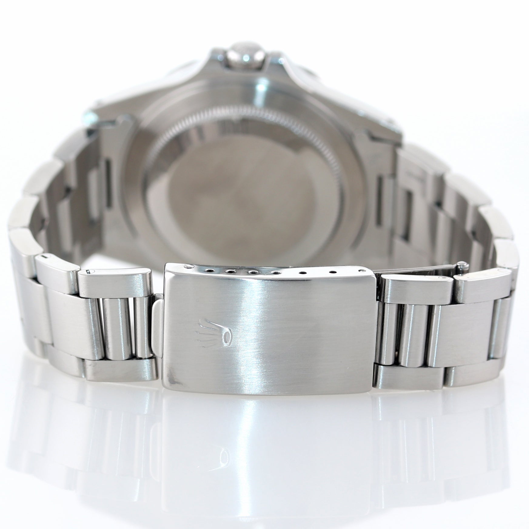 TRITIUM Rolex Explorer 2 16570 Steel Oyster White Polar Dial 40mm Watch Box