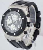 Audemars Piguet Royal Oak Offshore 42mm Rubberclad Silver Black 25940SK Watch
