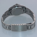 Ladies Rolex Oyster Perpetual Blue Stick Diamond Bezel 24mm 67180 Steel Watch