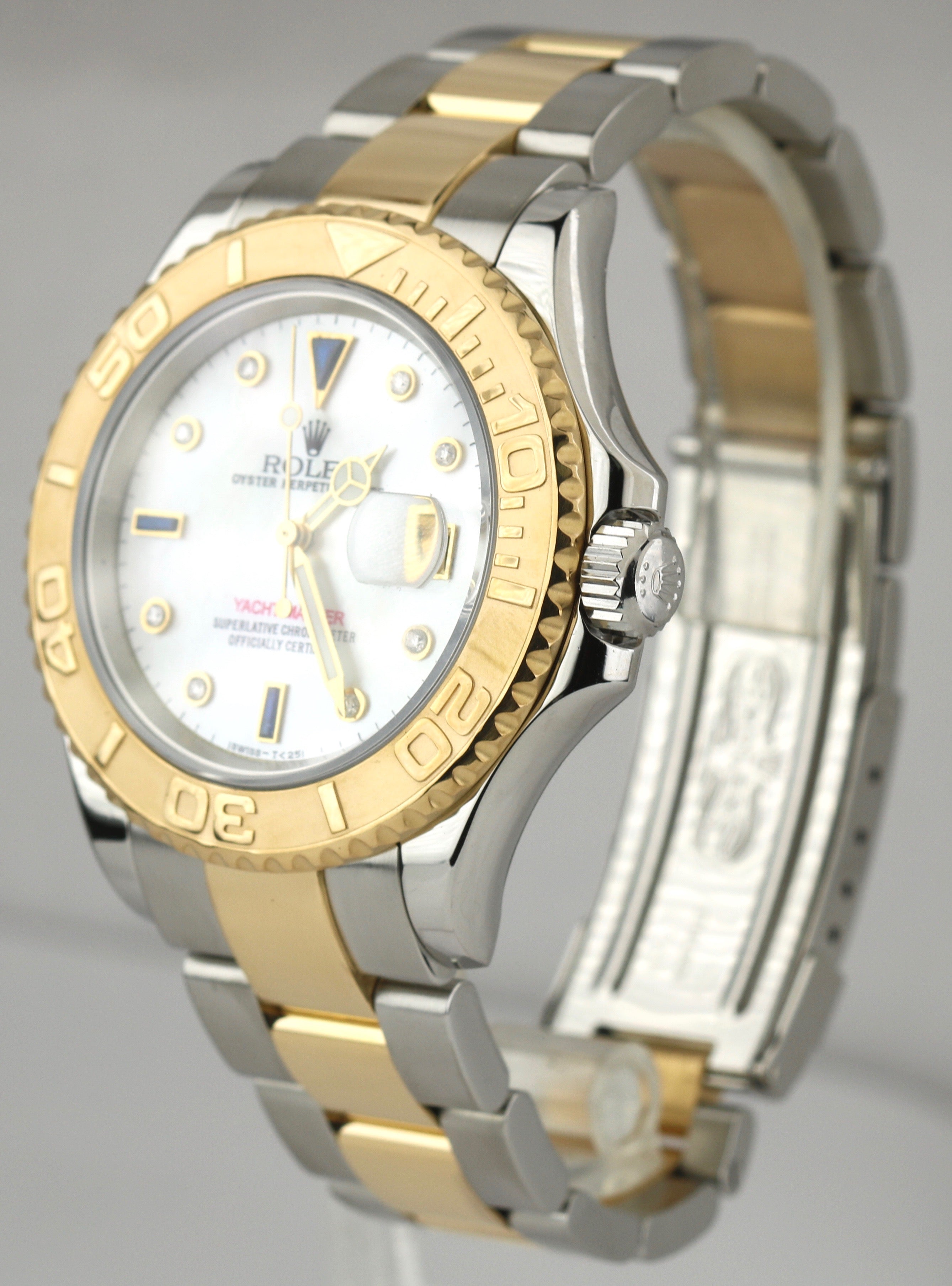 Rolex yachtmaster 40 stahl gold Clearance