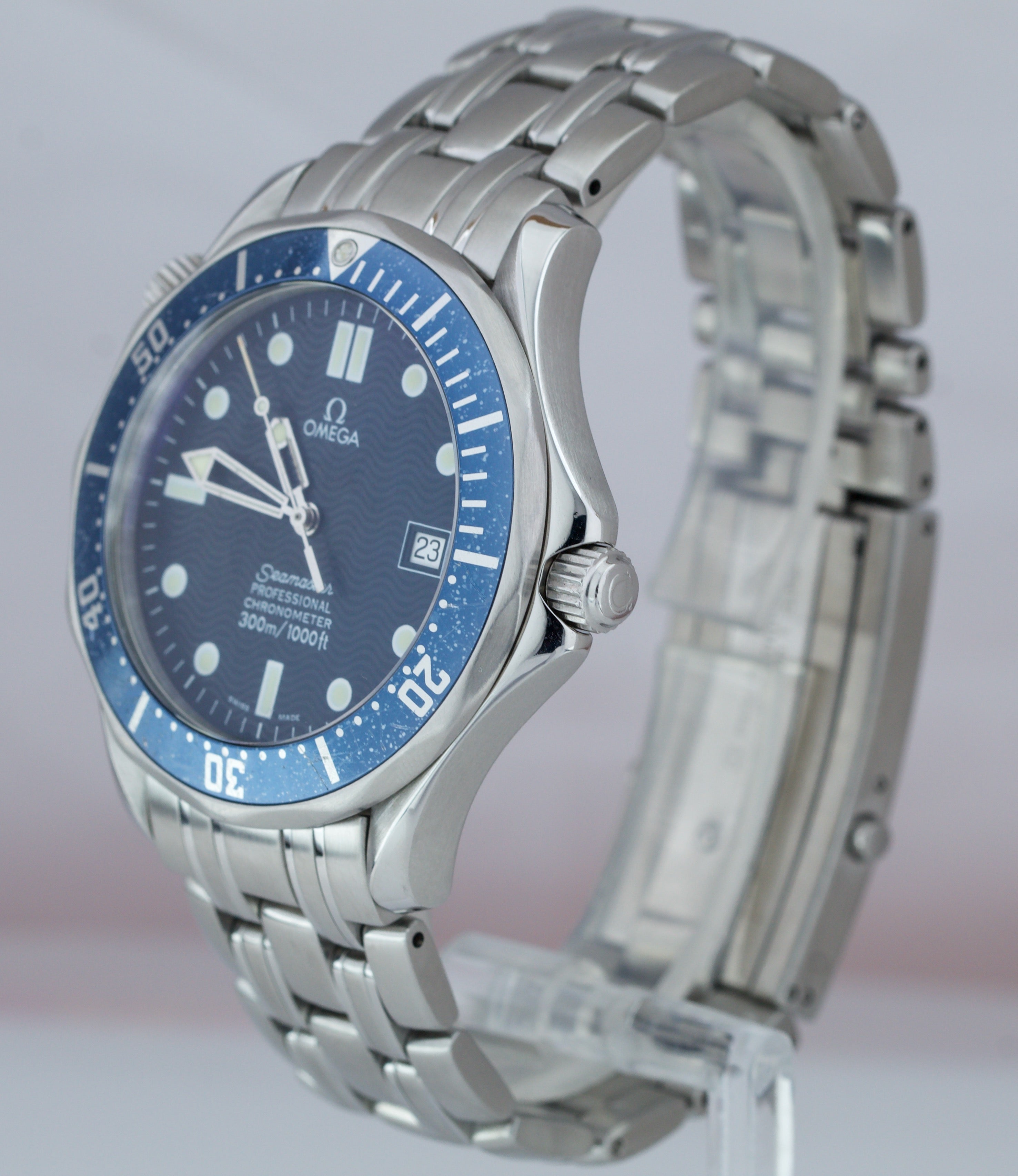 OMEGA Seamaster Professional 300 Blue Wave Automatic Steel 41mm Watch 2531.80