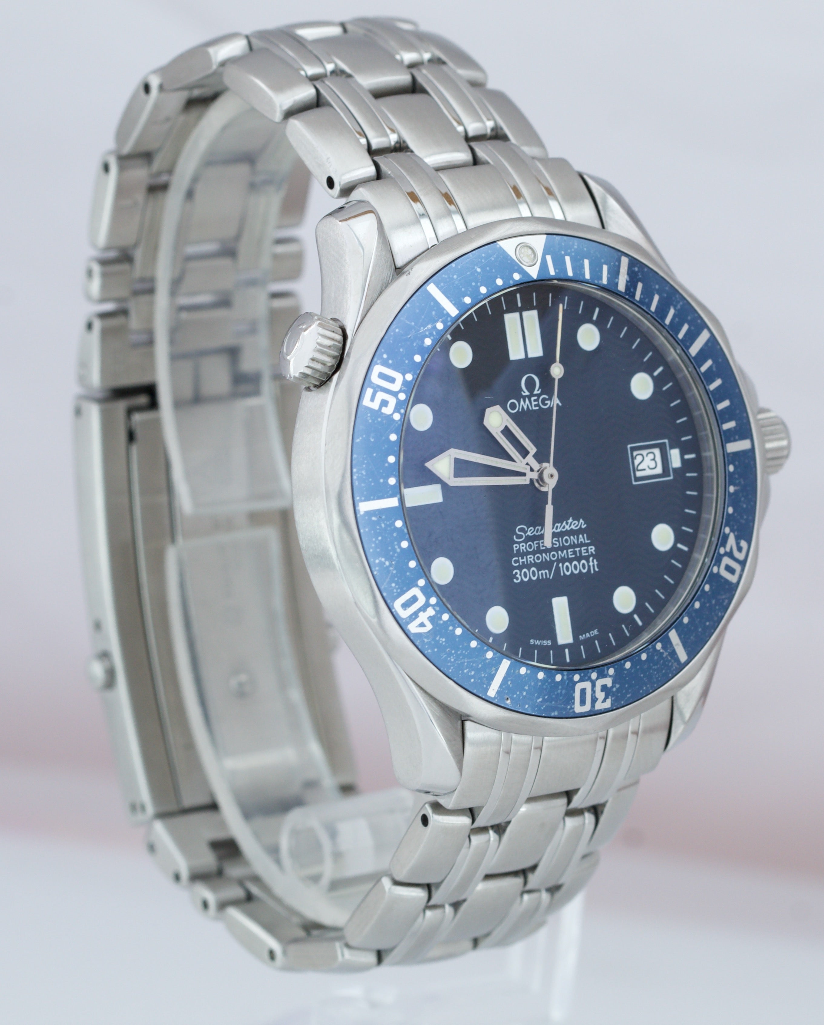 OMEGA Seamaster Professional 300 Blue Wave Automatic Steel 41mm Watch 2531.80