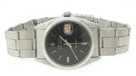 1956 Vintage Rolex Oysterdate Precision Steel Swiss Black Manual 34mm Watch 6494