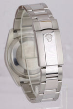 2006 MINT Rolex DateJust 116264 Turn-O-Graph 36mm Thunderbird White Oyster Watch