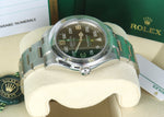 NEW JUNE 2020 Rolex Air-King 40mm Green Yellow Black Arabic Stainless 116900
