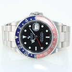 BLRO PAPERS Rolex GMT-Master 2 Pepsi Red Blue SEL Steel 16710 40mm Watch Box