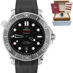 Omega Seamaster 300 Co-Axial 42mm Automatic SS Black Watch 210.32.42.20.01.001