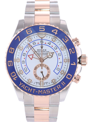 Rolex Yacht-Master II 116681 Steel Everose Gold 44mm two Tone Watch Box