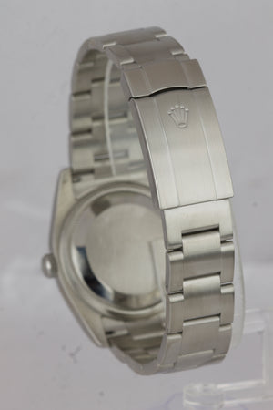 Mint Rolex Oyster Perpetual 36mm Stainless Steel Arabic Stick Watch 116000