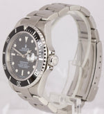 2007 Rolex Submariner Date 16610 T Stainless Dive Watch SEL NO-HOLES Pre-Ceramic