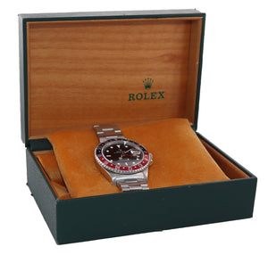 SERVICED Rolex GMT-Master Tritium Dial Pepsi Blue Red Steel 40mm 16700 Watch