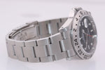 MINT 2001 Rolex Explorer II 16570 Black Date GMT 40mm Watch Box