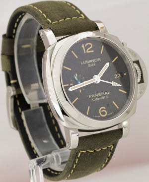 Panerai PAM 1535 Luminor GMT 3 Days Stainless Steel 42mm Watch PAM01535