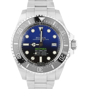 2017 Rolex Sea-Dweller Deepsea James Cameron Blue 44mm Steel 116660 Watch B+P