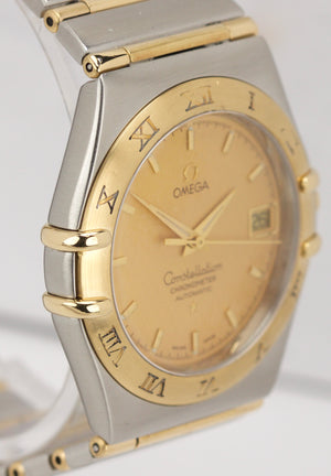 Omega Constellation Two-Tone 'Full Bar' Automatic 35.5mm Date Watch 1202.10.00