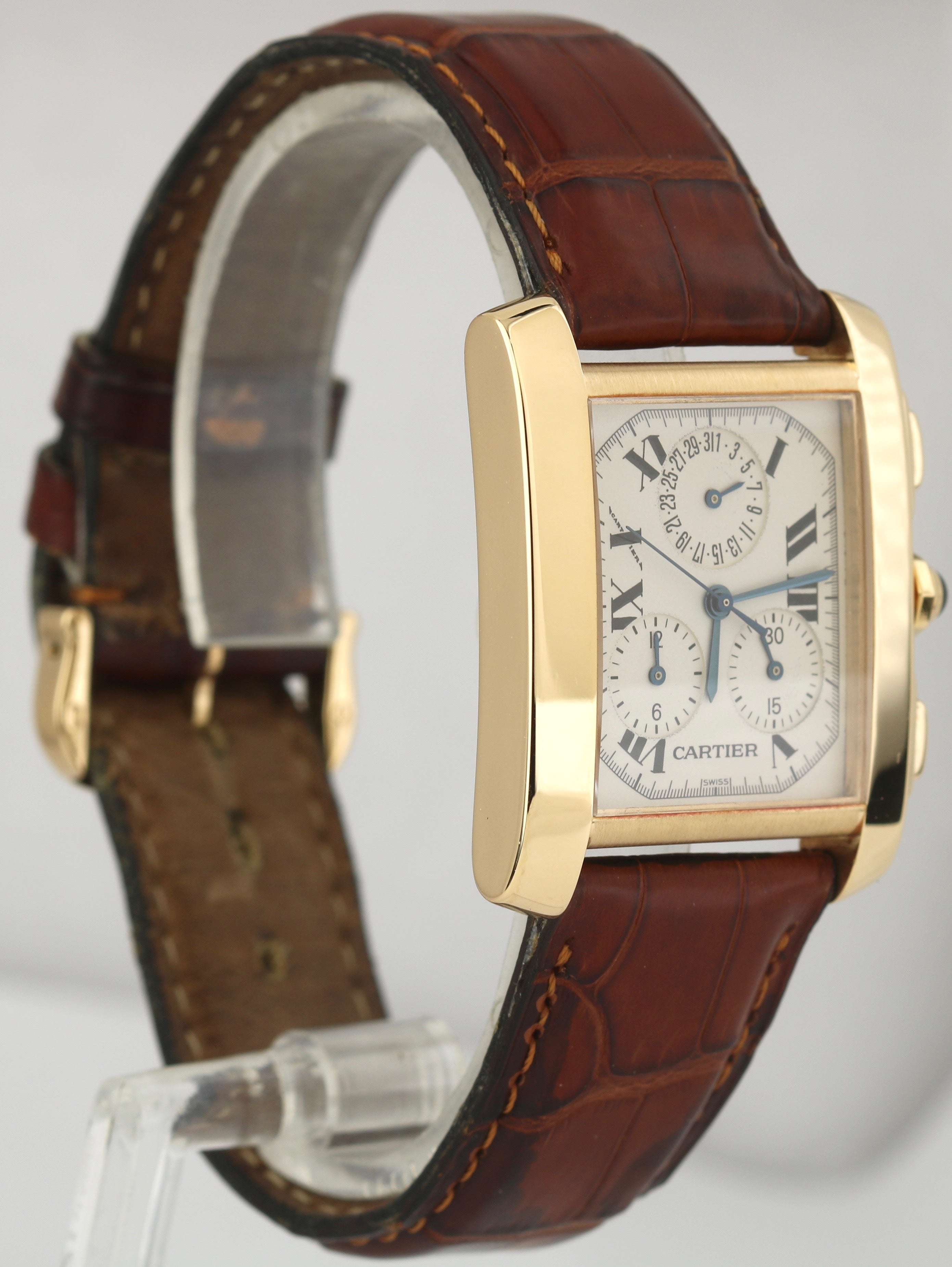 Cartier Tank franaise Oro 18 K - Watch Rapport