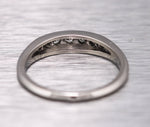 Lovely Ladies Estate Platinum 0.16ctw Diamond Ring
