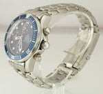 Men's Omega Seamaster Chronograph 300M 2599.80 Blue Wave Automatic 41.5mm Watch