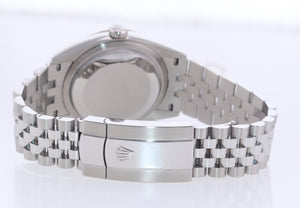 2021 Rolex DateJust Wimbledon Jubilee 126234 Steel White Gold Fluted Watch Box