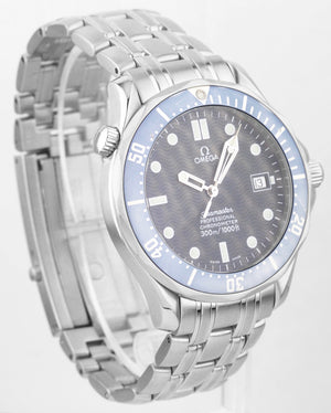Omega Seamaster Professional 300 Blue Wave Automatic 41mm Watch 168.1623 2531.80