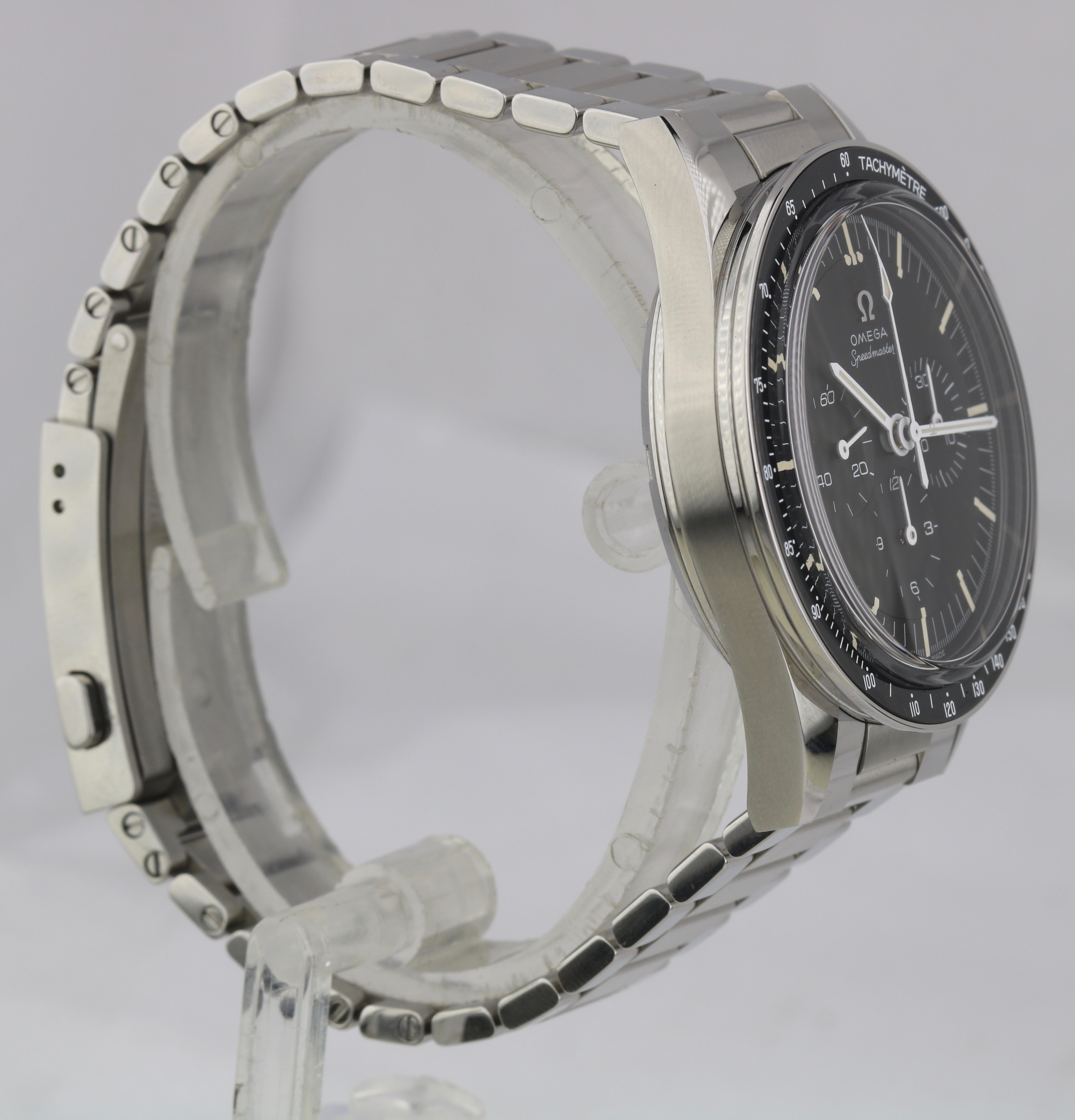 2021 NEW Omega Speedmaster 311.30.40.30.01.001 321 ED WHITE 39.7mm Steel Watch
