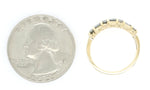 Vintage 0.30ctw Diamond Shared Prong Wedding Band - 14k Yellow Gold | Size 5.25