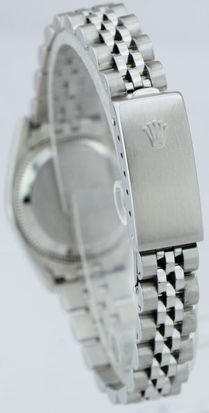 Ladies Rolex Oyster Perpetual White Roman Stainless Jubilee 24mm Watch 67180