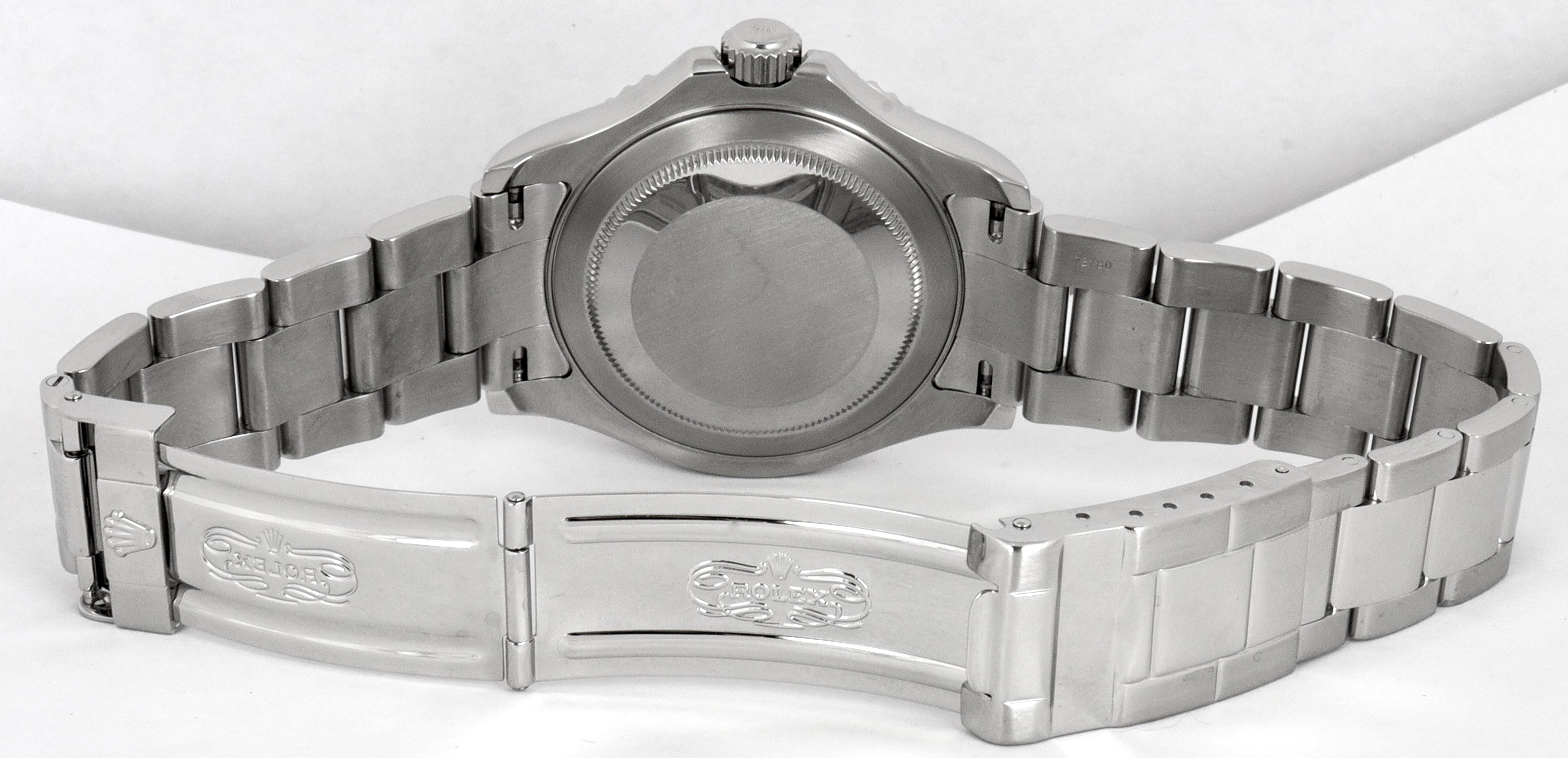 MINT 2001 Rolex Yacht-Master 16622 K Stainless Platinum 40mm Swiss Date Watch