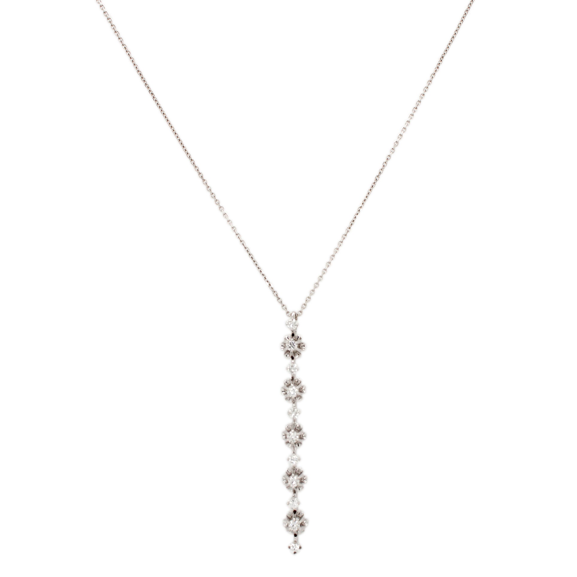 14 Karat Gold and Diamond (0.29ct) Necklace | Dream It Jewels