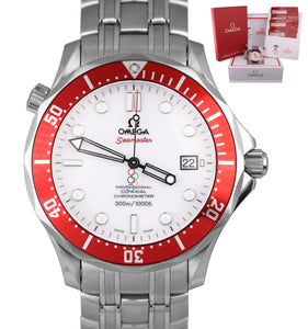 Omega Seamaster Olympic Vancouver 2010 Automatic Red 41mm 212.30.41.20.04.001