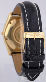 UNPOLISHED Breitling Chronomat White 40mm K13048 18K Yellow Gold Chronograph BOX
