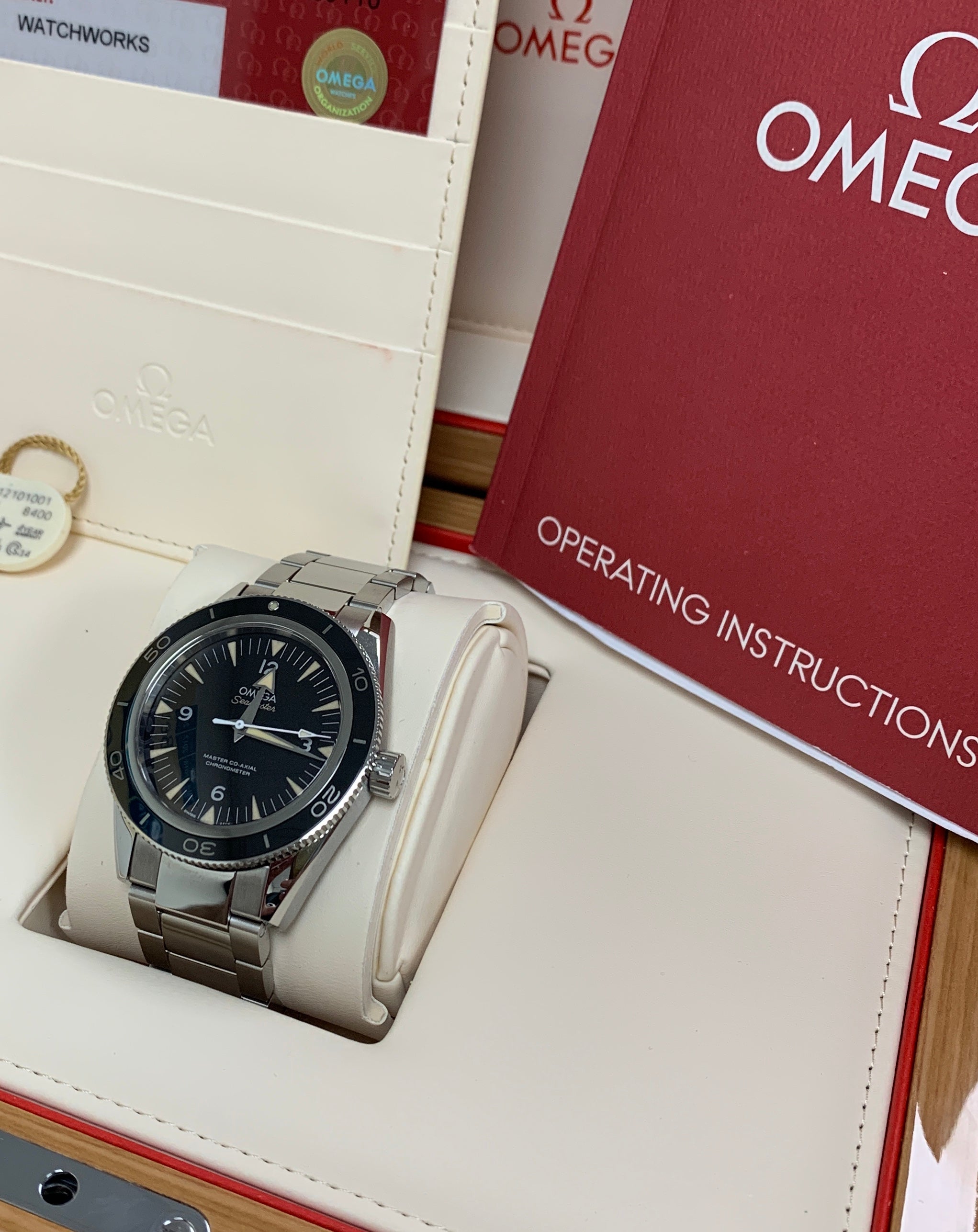 Omega Seamaster 300 Co-Axial 41mm Automatic SS Black Watch 233.30.41.21.01.001