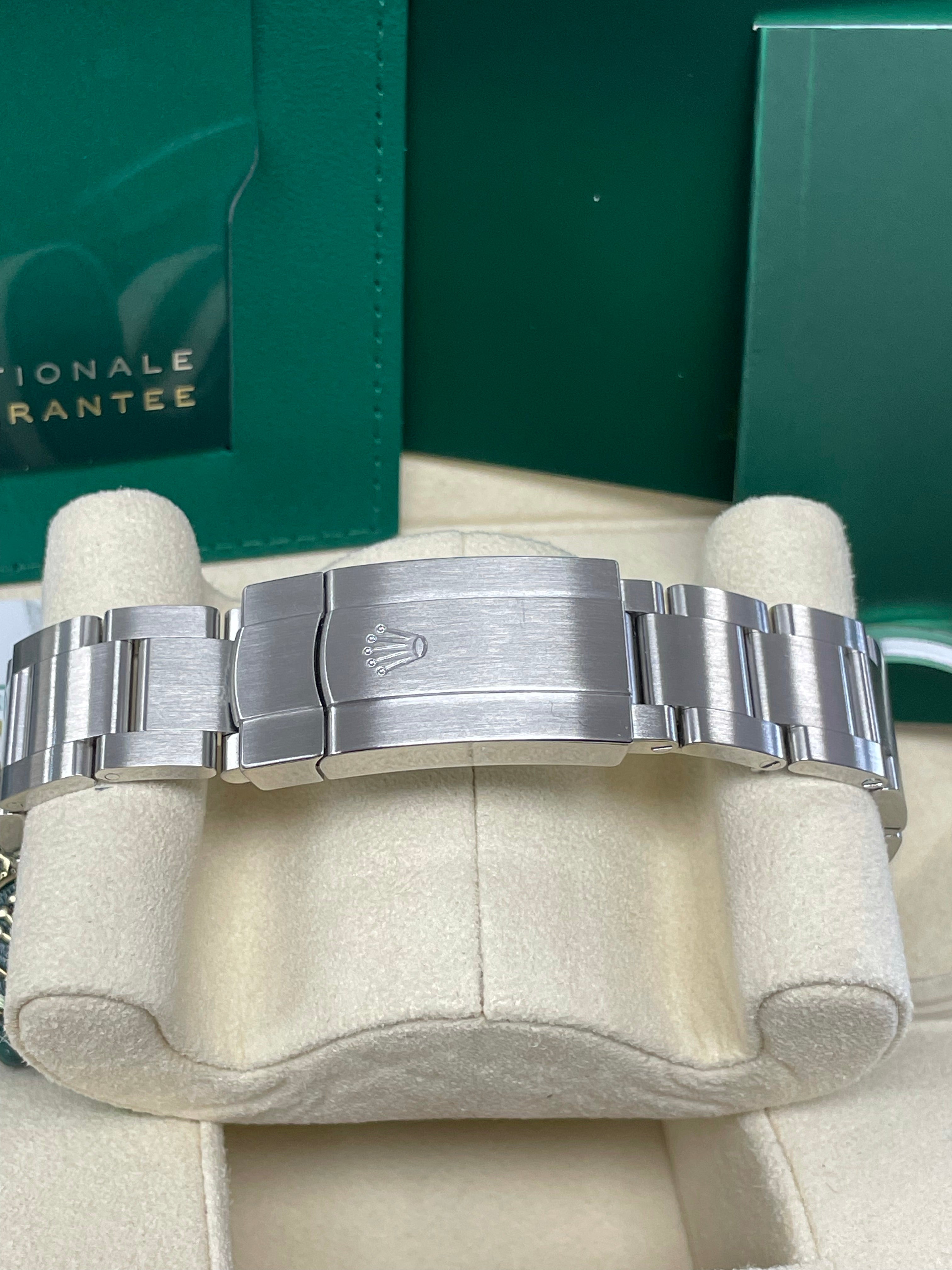 SEPTEMBER 2020 Rolex Air-King 40mm Black Arabic Stainless Steel Watch 116900