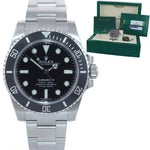 2020 PAPERS Unnamed Rolex Submariner No Date 114060 Steel Black Ceramic Watch
