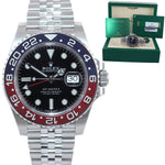 2020 PAPERS Rolex GMT Master PEPSI Red Blue Jubilee Ceramic 126710 Watch Box