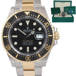 Dec 2021 PAPERS Rolex Sea-Dweller 43mm 126603 Two-Tone Yellow Gold Steel Watch