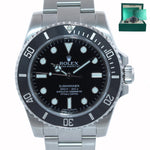 2019 Rolex Submariner No-Date 114060 Steel Black Ceramic 40mm Watch Box