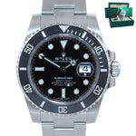 2020 NEW STICKERS PAPERS Rolex Submariner 116610 Steel Black Ceramic Watch Box