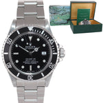 2005 Rolex Sea-Dweller Steel 16600 Black Dial Date 40mm No holes Watch Box